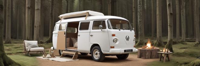 banner image showing an old VW bully